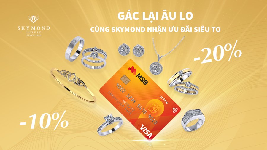 Trả góp với lãi suất 0 đồng - Gác lại âu lo cùng Skymond nhận ưu đãi siêu to