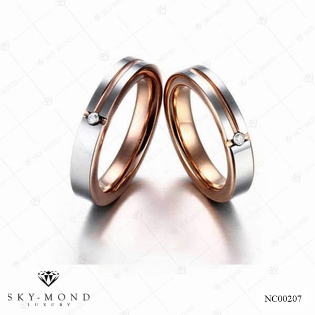 nhẫn cưới vàng 18k