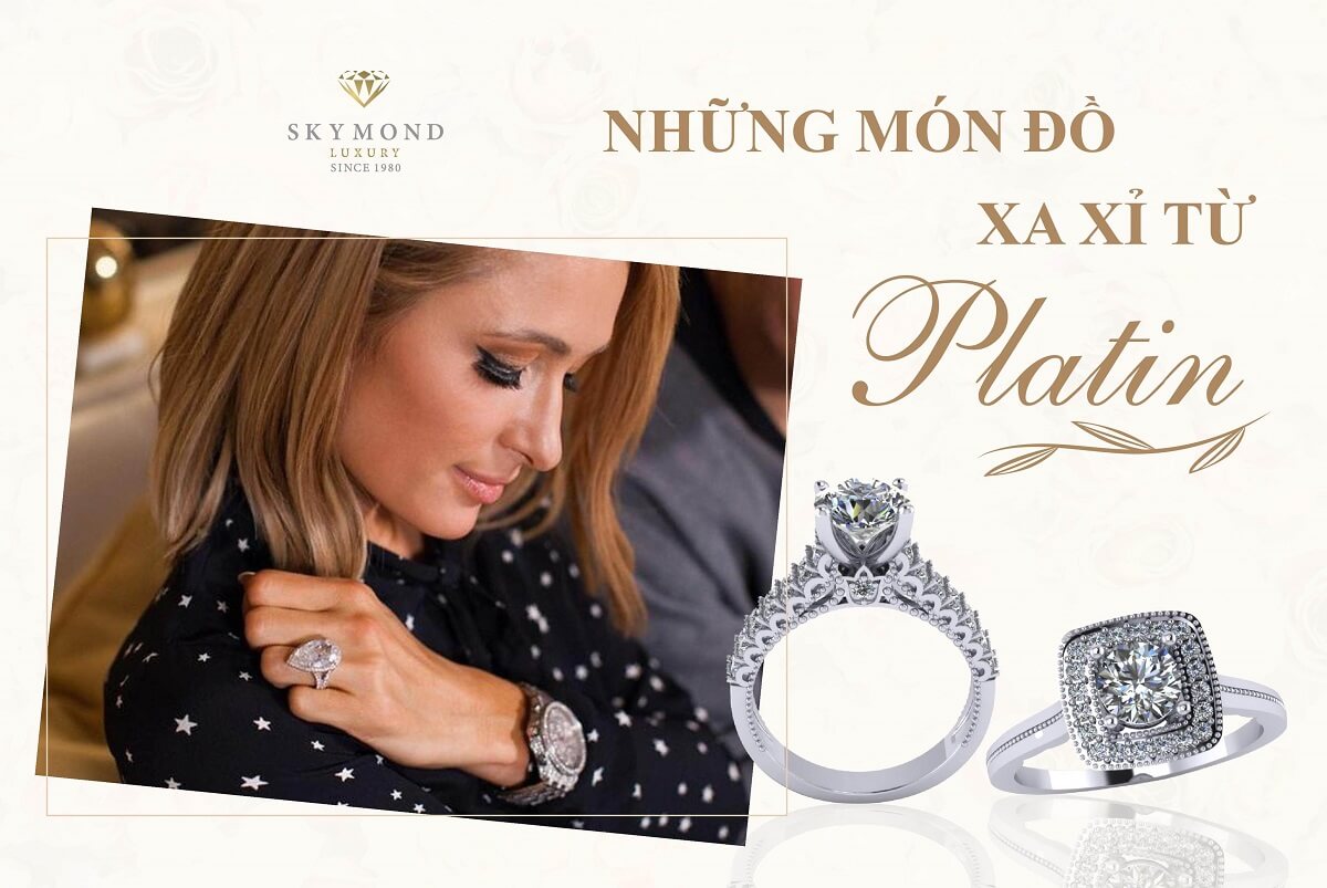 Những món đồ xa xỉ nhất thế giới bằng Platin