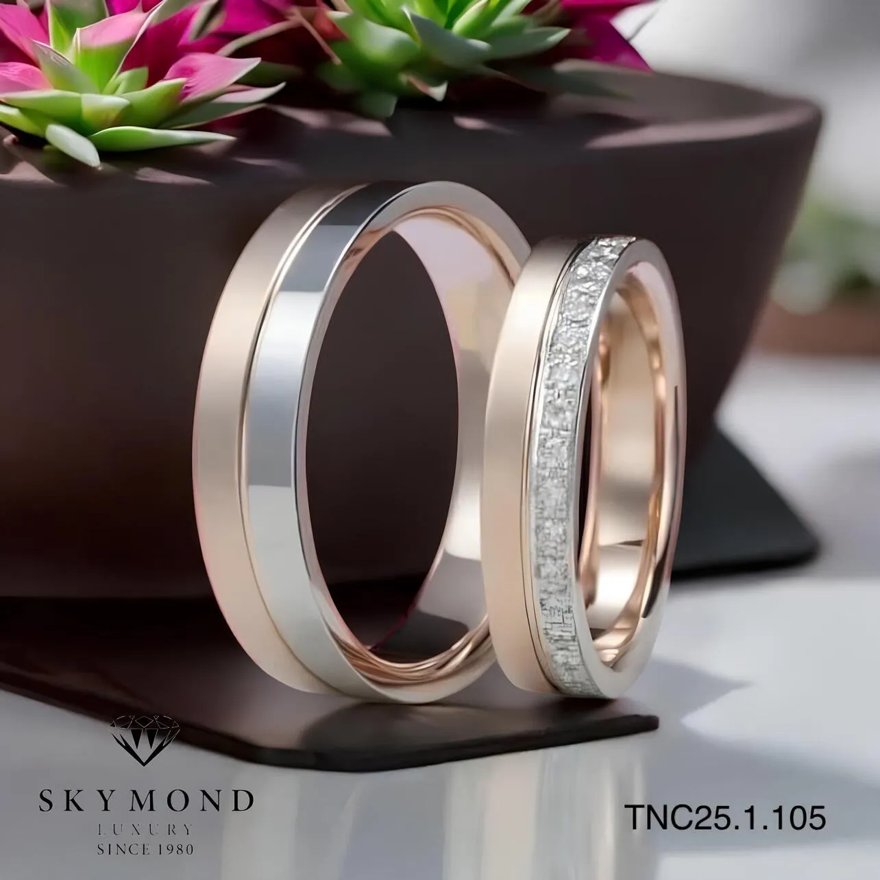 mẫu nhẫn cưới Skymond