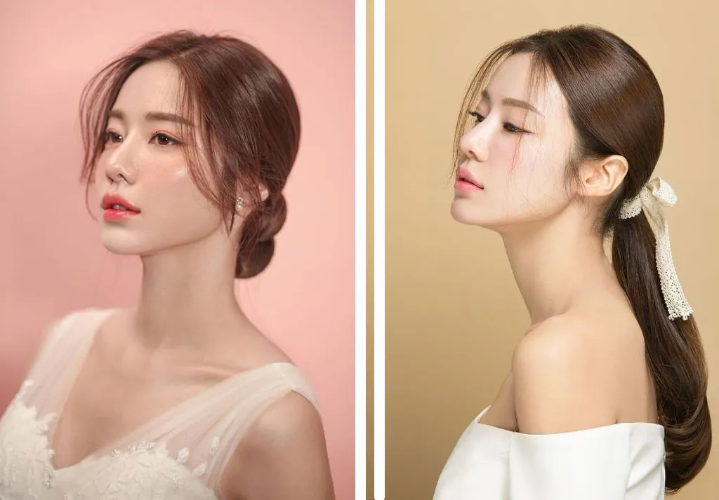Makeup cô dâu tone Hàn Quốc